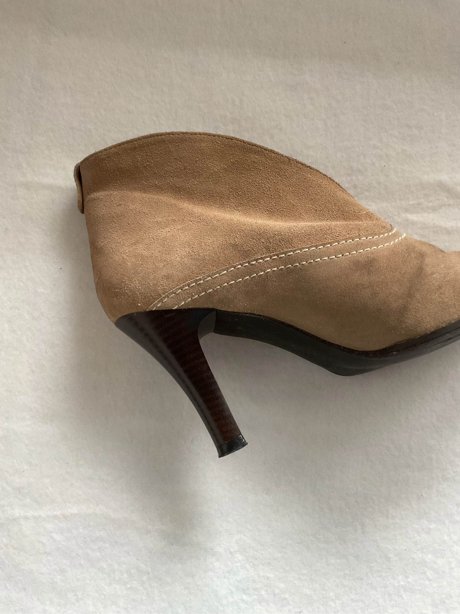 Bottines Foreva Cuir Camel Vintage | Taille 38 – photo 6